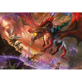 Puzzle Dungeons & Dragons - Drago Rosso - 500 Pezzi - Cube Gaming Collection